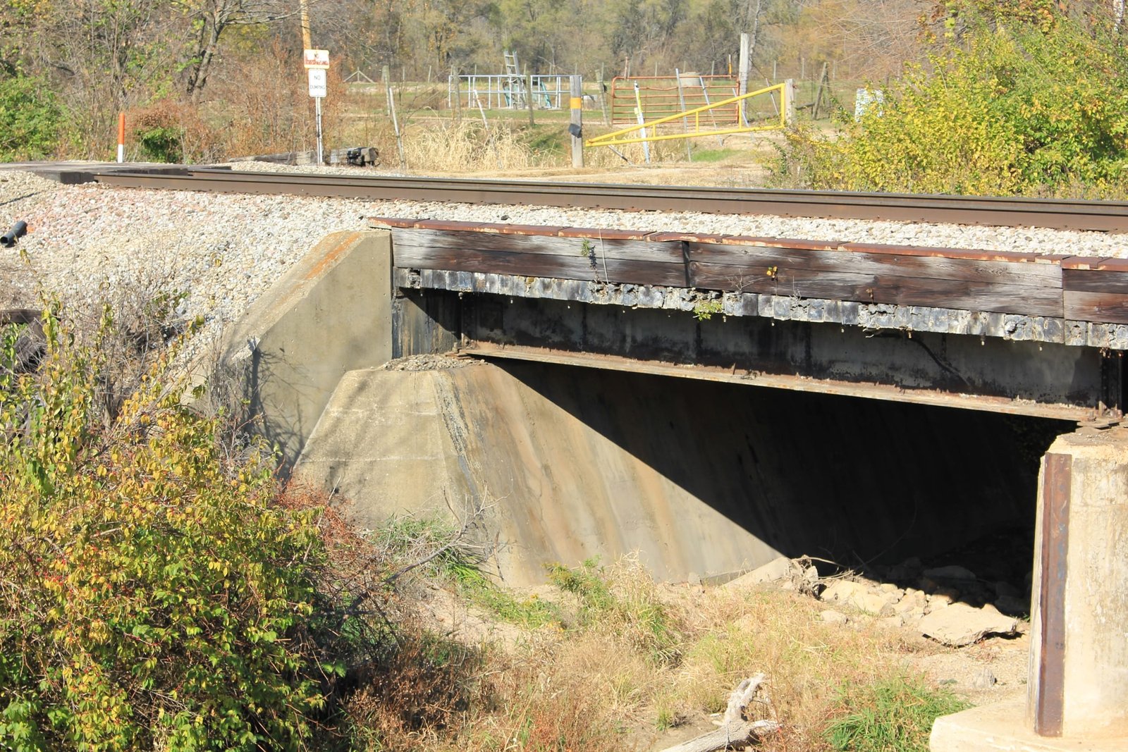 West abutment